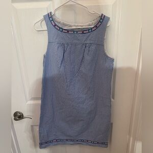 Vineyard Vines Blue and White Striped Dress